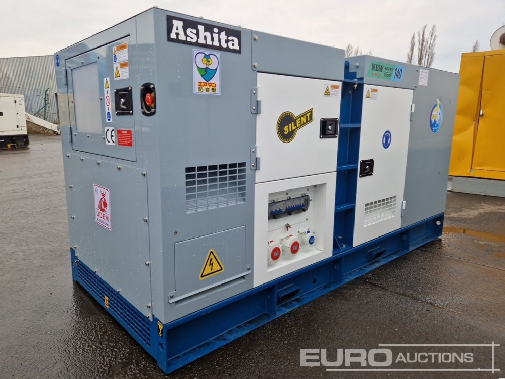 Unused Ashita Power AG3-140 - Generador industriale: foto 1 Unused Ashita Power AG3-140 - Generador industriale: foto 1