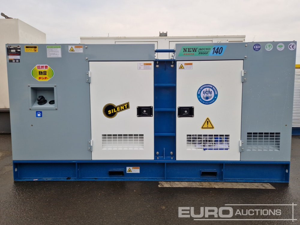 Unused Ashita Power AG3-140 - Generador industriale: foto 5 Unused Ashita Power AG3-140 - Generador industriale: foto 5