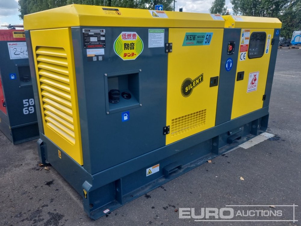 Unused Ashita Power AG3-50E - Generador industriale: foto 1 Unused Ashita Power AG3-50E - Generador industriale: foto 1