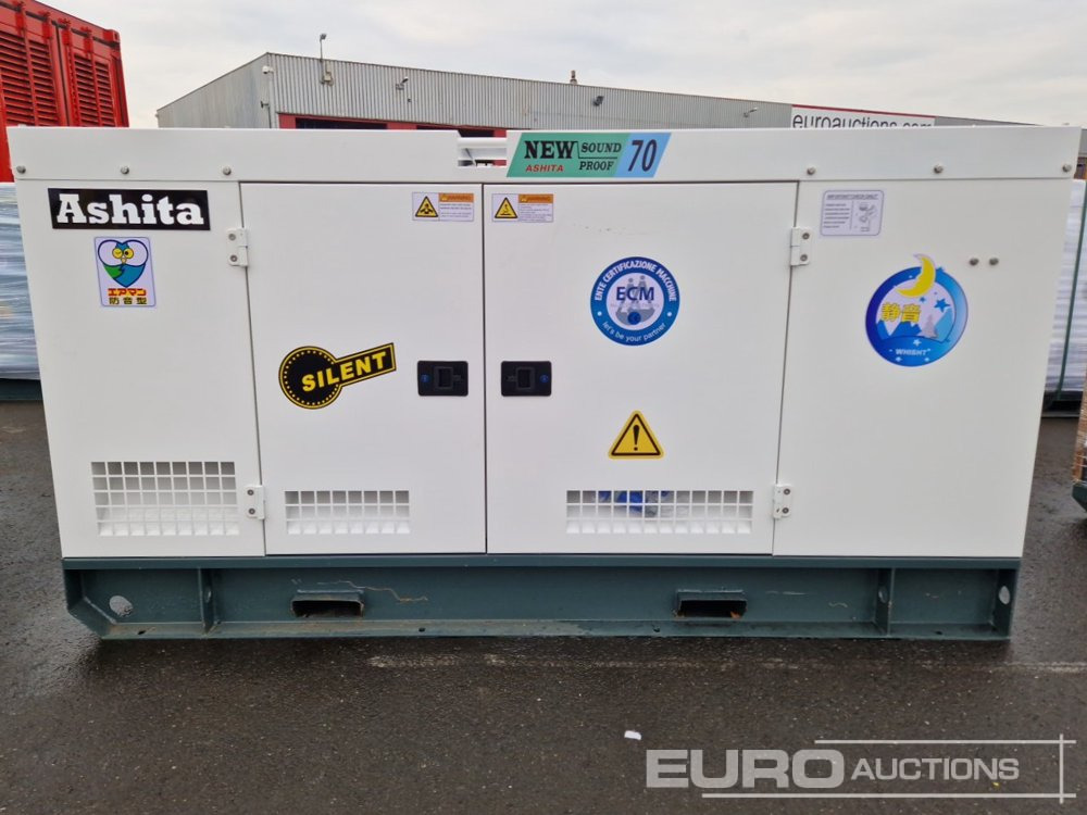 Unused Ashita Power AG3-70 - Generador industriale: foto 2 Unused Ashita Power AG3-70 - Generador industriale: foto 2