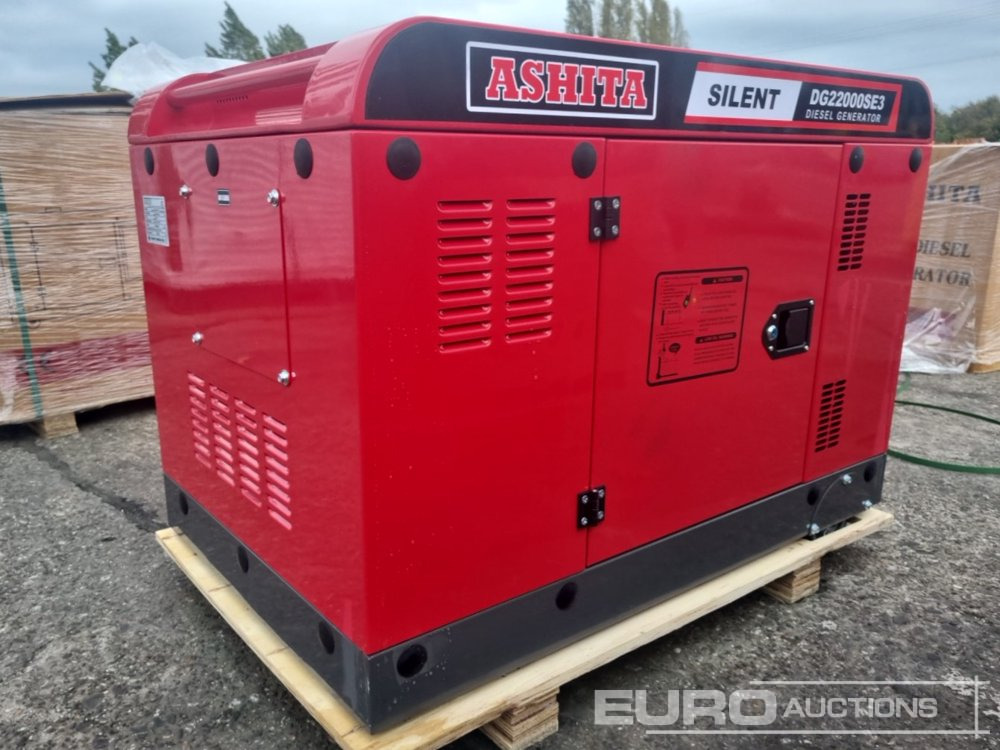 Unused Ashita Power DG22000SE3 - Generador industriale: foto 5 Unused Ashita Power DG22000SE3 - Generador industriale: foto 5
