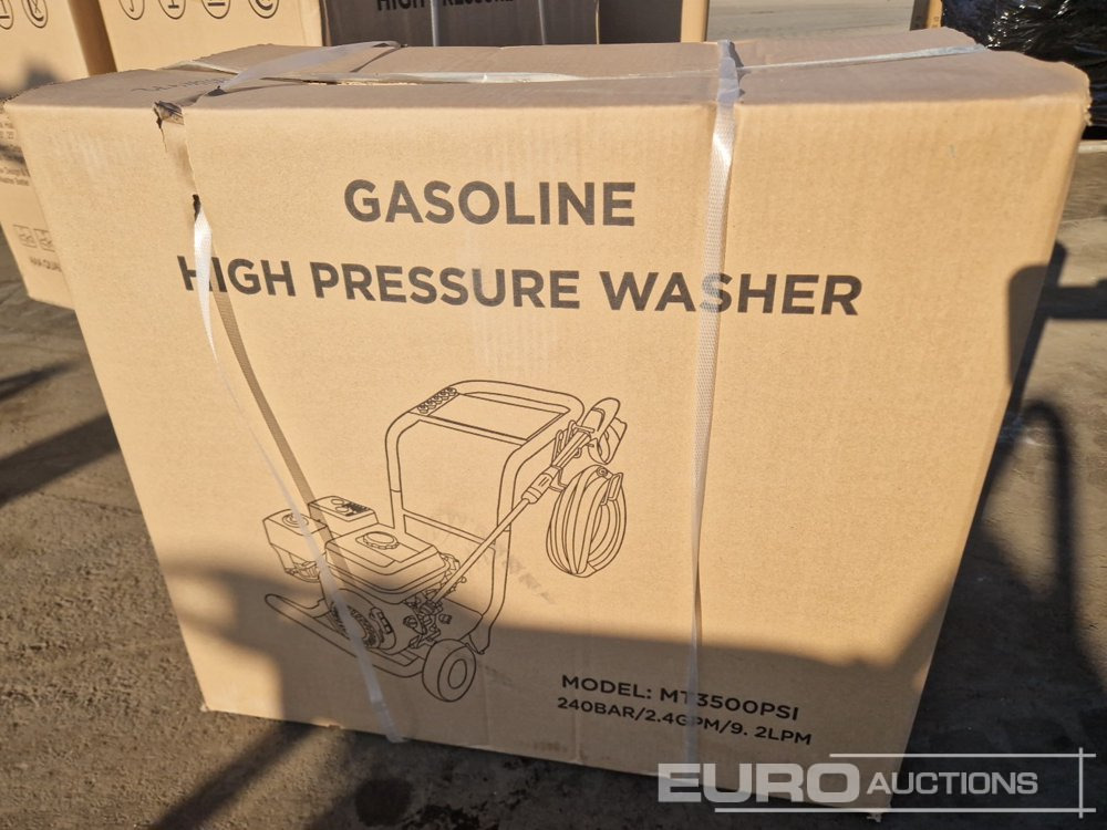Unused MAXWIN MT3500PSI Petrol Powered High Pressure Washer, 240bar, 6.5HP - Hidrolimpiadora: foto 2 Unused MAXWIN MT3500PSI Petrol Powered High Pressure Washer, 240bar, 6.5HP - Hidrolimpiadora: foto 2