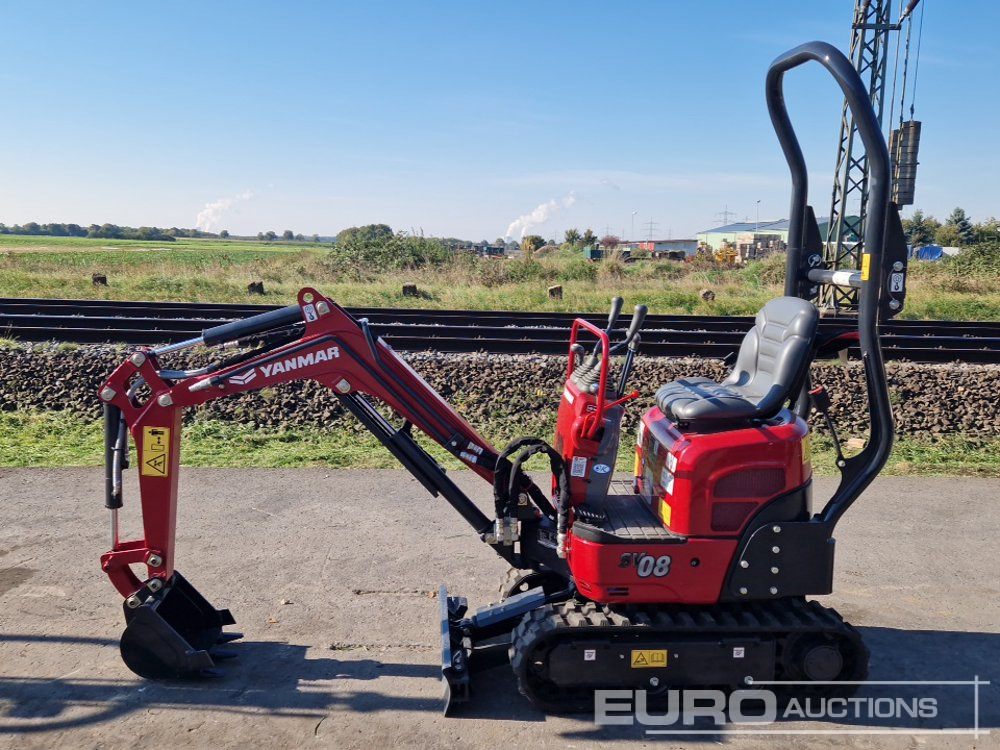 Unused Yanmar SV08-1C - Miniexcavadora: foto 2 Unused Yanmar SV08-1C - Miniexcavadora: foto 2