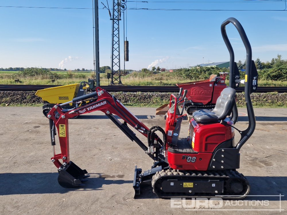 Unused Yanmar SV08-1C - Miniexcavadora: foto 2 Unused Yanmar SV08-1C - Miniexcavadora: foto 2