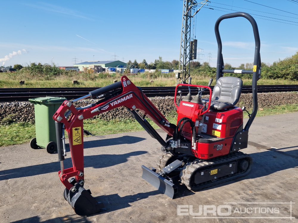 Unused Yanmar SV08-1C - Miniexcavadora: foto 1 Unused Yanmar SV08-1C - Miniexcavadora: foto 1