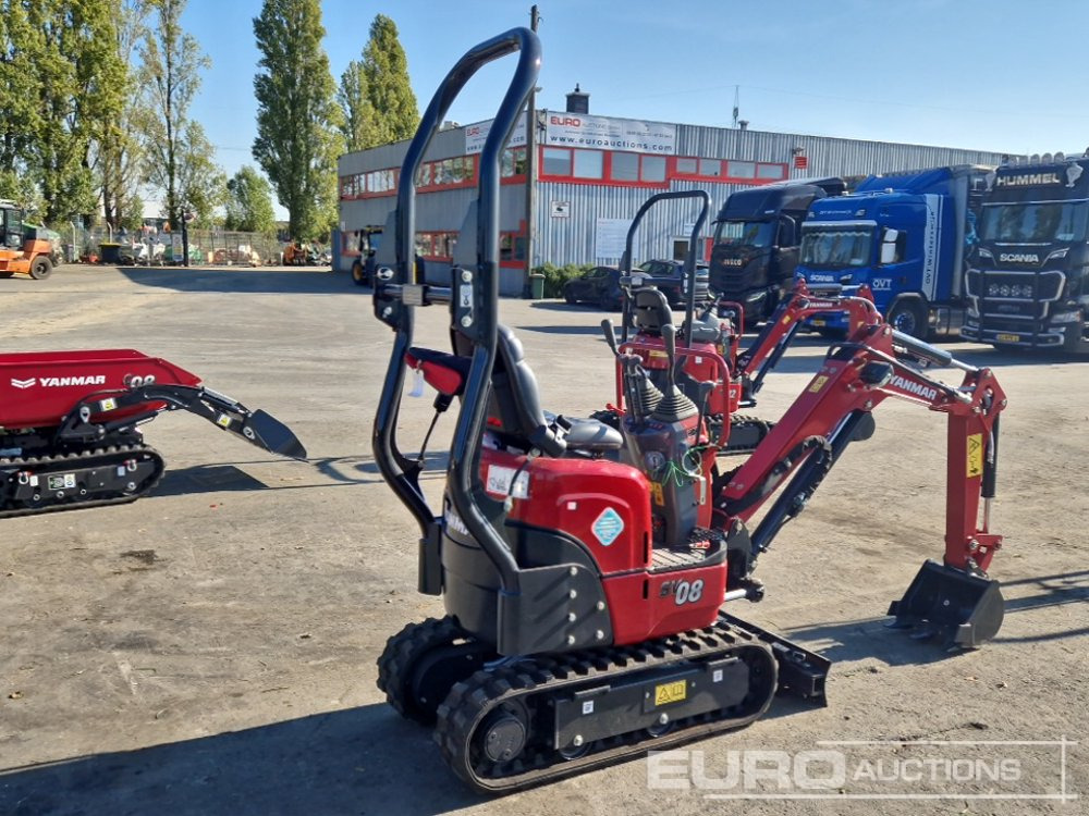 Unused Yanmar SV08-1C - Miniexcavadora: foto 4 Unused Yanmar SV08-1C - Miniexcavadora: foto 4