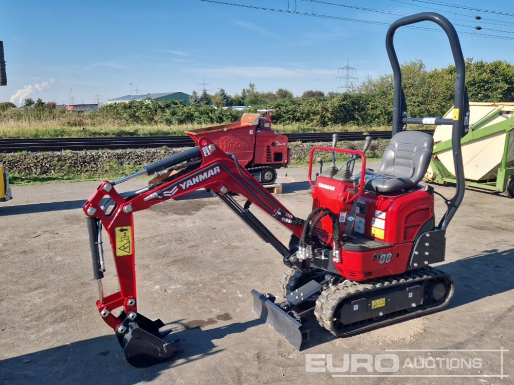 Unused Yanmar SV08-1C - Miniexcavadora: foto 1 Unused Yanmar SV08-1C - Miniexcavadora: foto 1