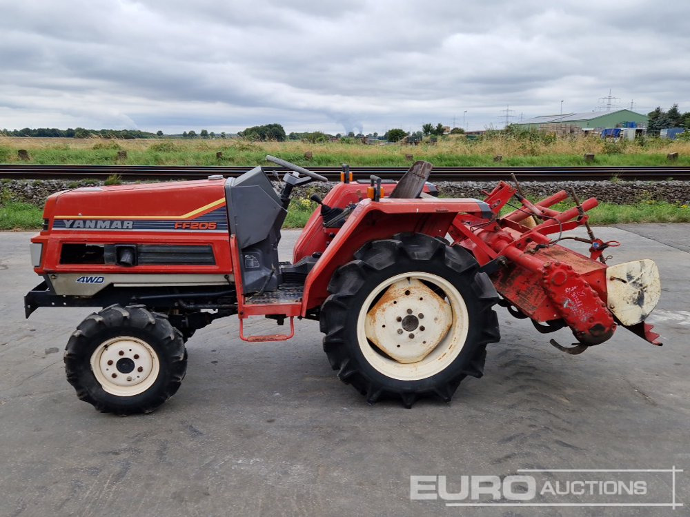 Yanmar FF205D - Mini tractor: foto 2 Yanmar FF205D - Mini tractor: foto 2