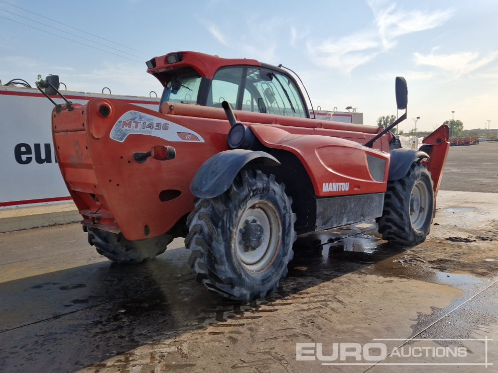 2010 Manitou MT1436R - Manipulador telescópico: foto 5 2010 Manitou MT1436R - Manipulador telescópico: foto 5