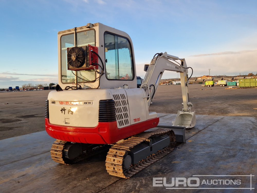 2012 Takeuchi TB135 - Miniexcavadora: foto 5 2012 Takeuchi TB135 - Miniexcavadora: foto 5