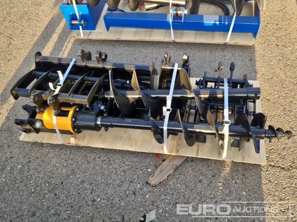 Unused 2025 Captok Qty (8 of) Rake, Ripper, Graber, 12" Auger, 16" Auger, 8" Narrow Bucket, 24" Bucket, 32" Bucket to suit Excavator - Implemento para Excavadora: foto 5 Unused 2025 Captok Qty (8 of) Rake, Ripper, Graber, 12" Auger, 16" Auger, 8" Narrow Bucket, 24" Bucket, 32" Bucket to suit Excavator - Implemento para Excavadora: foto 5