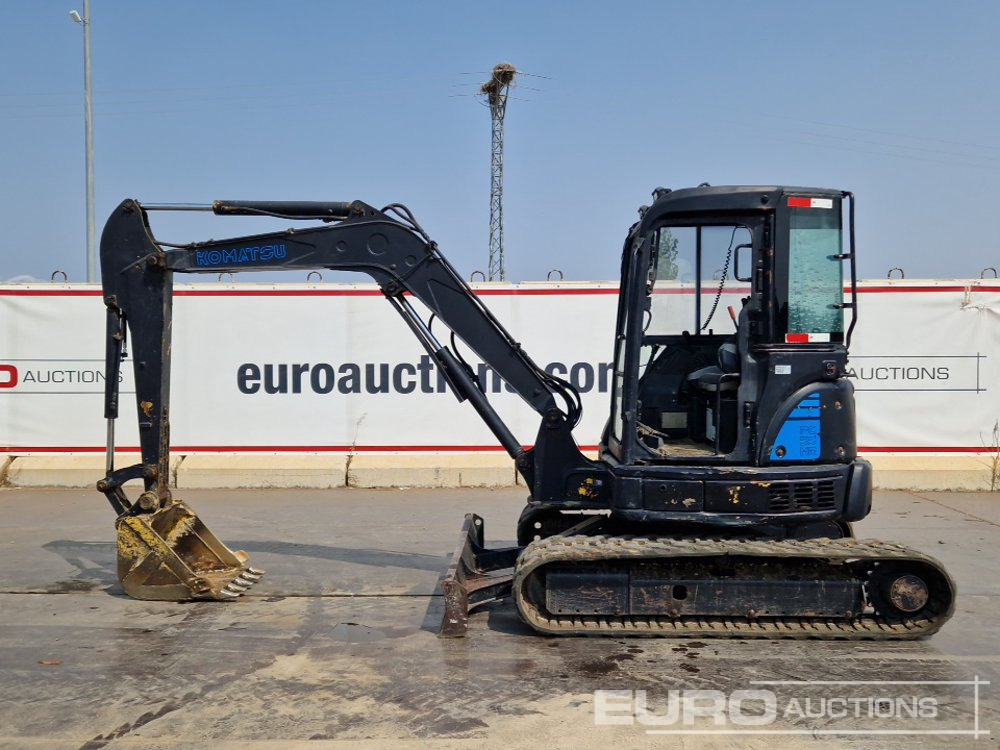 Komatsu PC55MR-2 - Miniexcavadora: foto 2 Komatsu PC55MR-2 - Miniexcavadora: foto 2