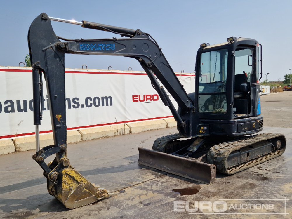 Komatsu PC55MR-2 - Miniexcavadora: foto 1 Komatsu PC55MR-2 - Miniexcavadora: foto 1