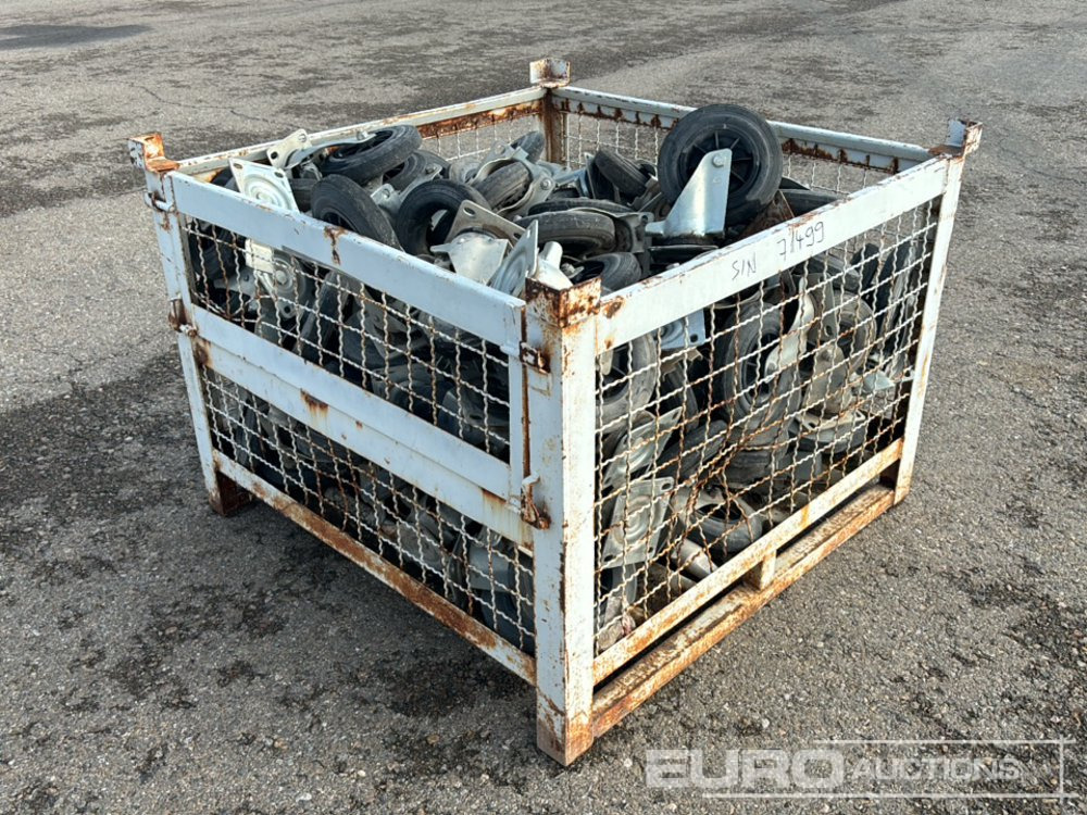 Pallet of Trolley Wheels - Equipo de construcción: foto 1 Pallet of Trolley Wheels - Equipo de construcción: foto 1
