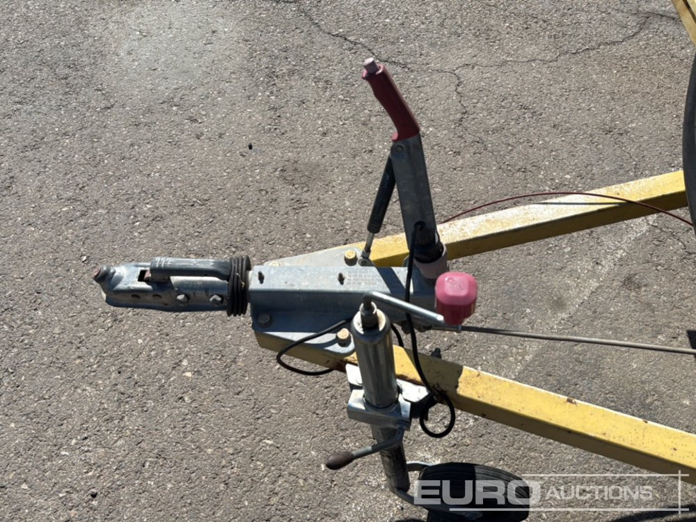Remolque de coche Single Axle 1000Kg  Trailer Length 2.50 m / Width 1.67 m: foto 11