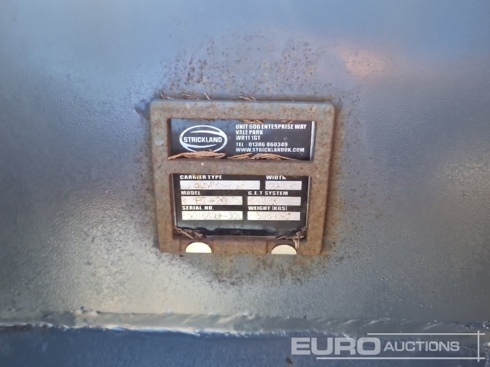 Strickland Set of 21T 18' Digging Bucket (S/N 145756), BT20 24' Digging Bucket (S/N 501669930L) - Cazo: foto 5 Strickland Set of 21T 18' Digging Bucket (S/N 145756), BT20 24' Digging Bucket (S/N 501669930L) - Cazo: foto 5