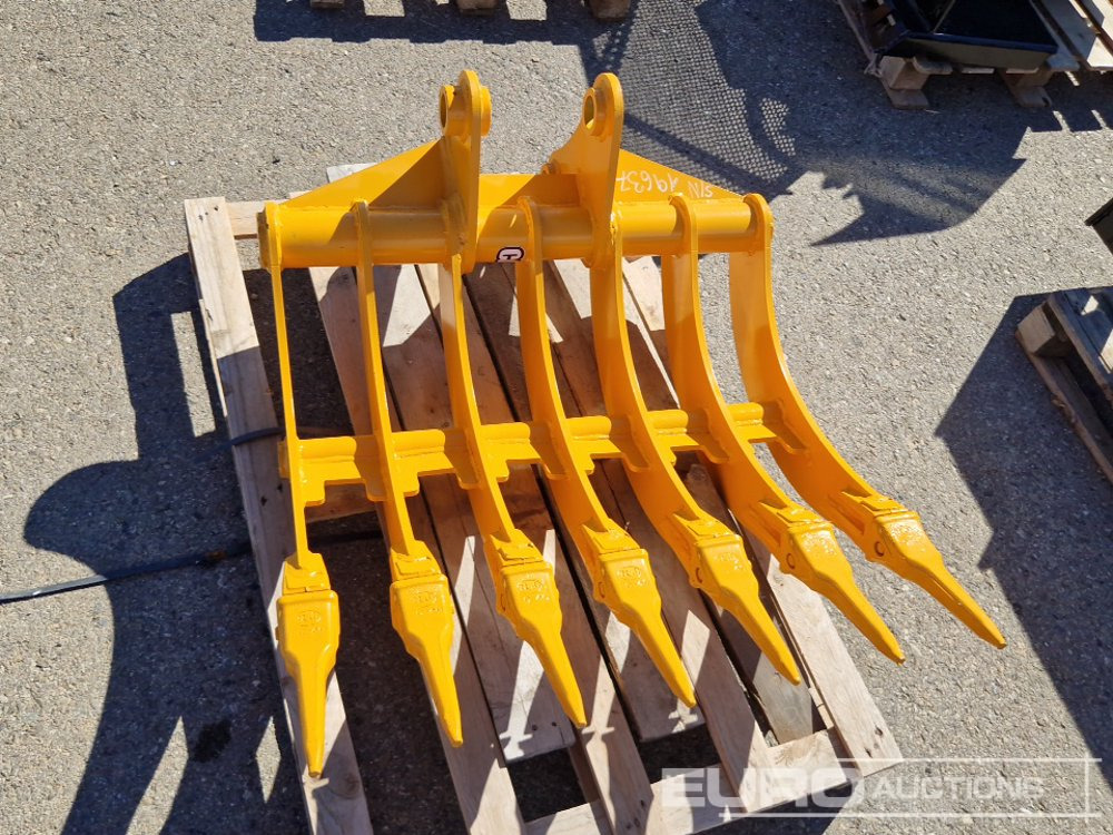 Unused 2025 Captok 32" Rake With Teeth to suit CAT 305 Excavator / Rastrillo para Excavadora CAT 305 - Cazo: foto 5 Unused 2025 Captok 32" Rake With Teeth to suit CAT 305 Excavator / Rastrillo para Excavadora CAT 305 - Cazo: foto 5