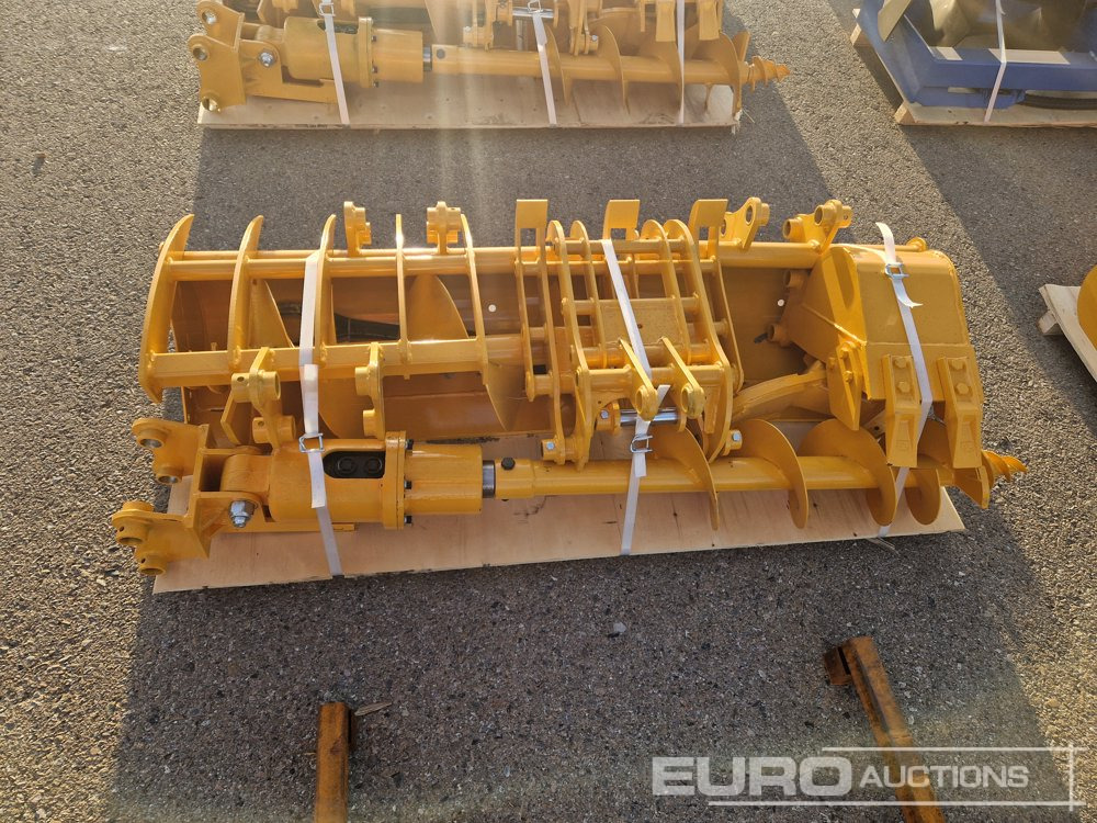 Unused 2025 Captok Qty (8 of) Rake, Ripper, Graber, 12" Auger, 16" Auger, 8" Narrow Bucket, 24" Bucket, 32" Bucket to suit CAT 301 Excavator - Cazo: foto 5 Unused 2025 Captok Qty (8 of) Rake, Ripper, Graber, 12" Auger, 16" Auger, 8" Narrow Bucket, 24" Bucket, 32" Bucket to suit CAT 301 Excavator - Cazo: foto 5