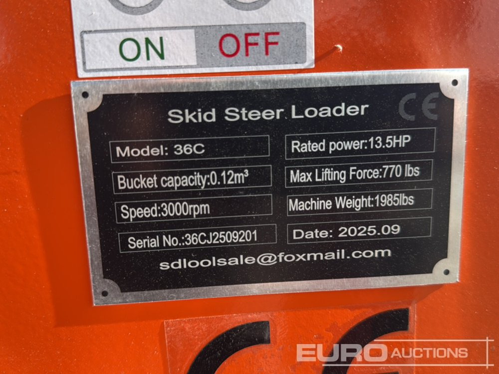 Minicargadora Unused 2025 SDLOOL SL36C: foto 32 Minicargadora Unused 2025 SDLOOL SL36C: foto 32