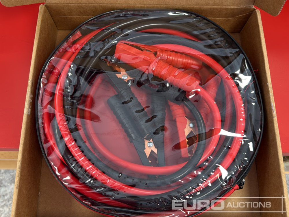 Unused Heavy Duty 3000Amp 6 Metre Jump Leads (3 of) - Equipo de taller: foto 1 Unused Heavy Duty 3000Amp 6 Metre Jump Leads (3 of) - Equipo de taller: foto 1