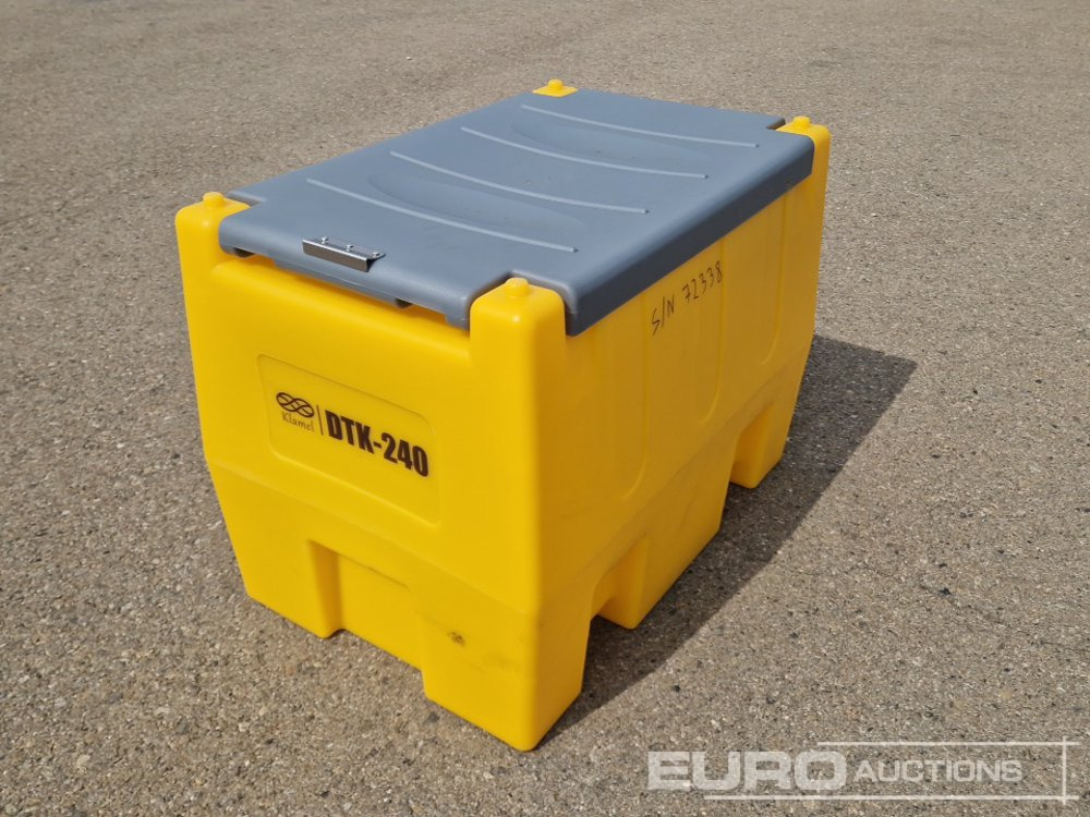 Unused Klamel DTK-240 - Tanque de almacenamiento: foto 1 Unused Klamel DTK-240 - Tanque de almacenamiento: foto 1