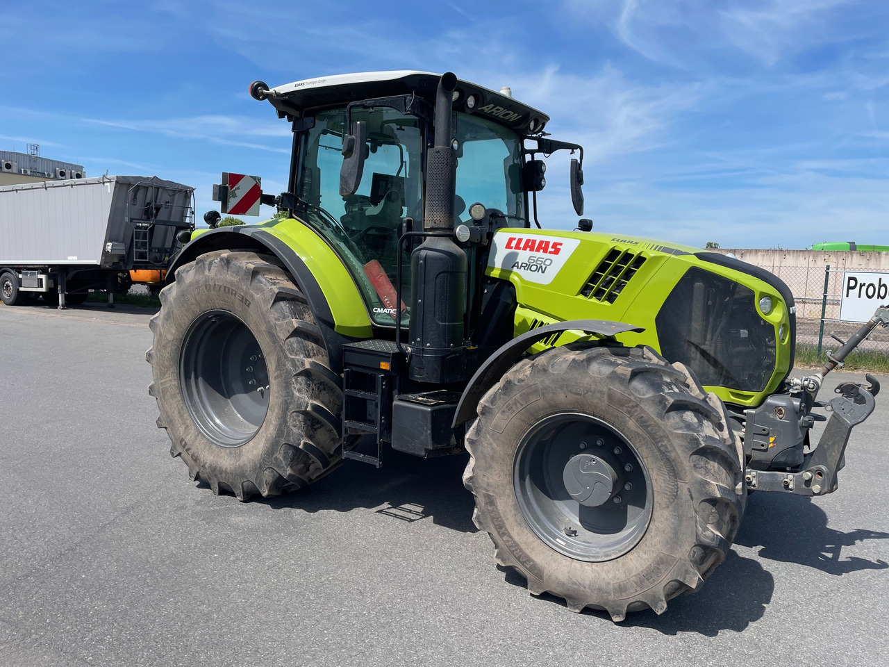 Tractor Claas Arion 660 C-matic: foto 9