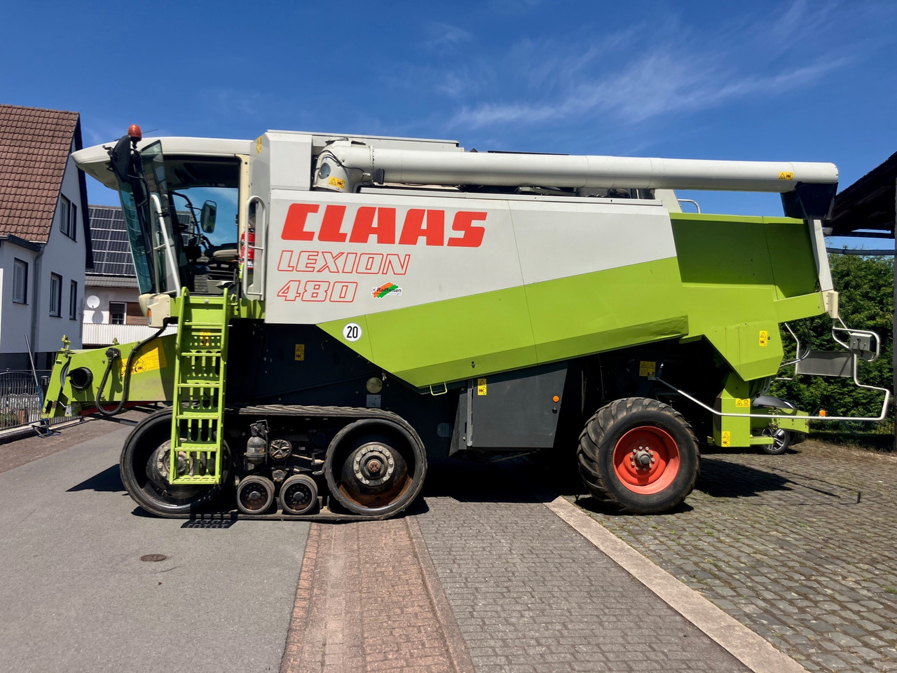 Claas Lexion 480 Terra Trac - Cosechadora de granos: foto 1 Claas Lexion 480 Terra Trac - Cosechadora de granos: foto 1