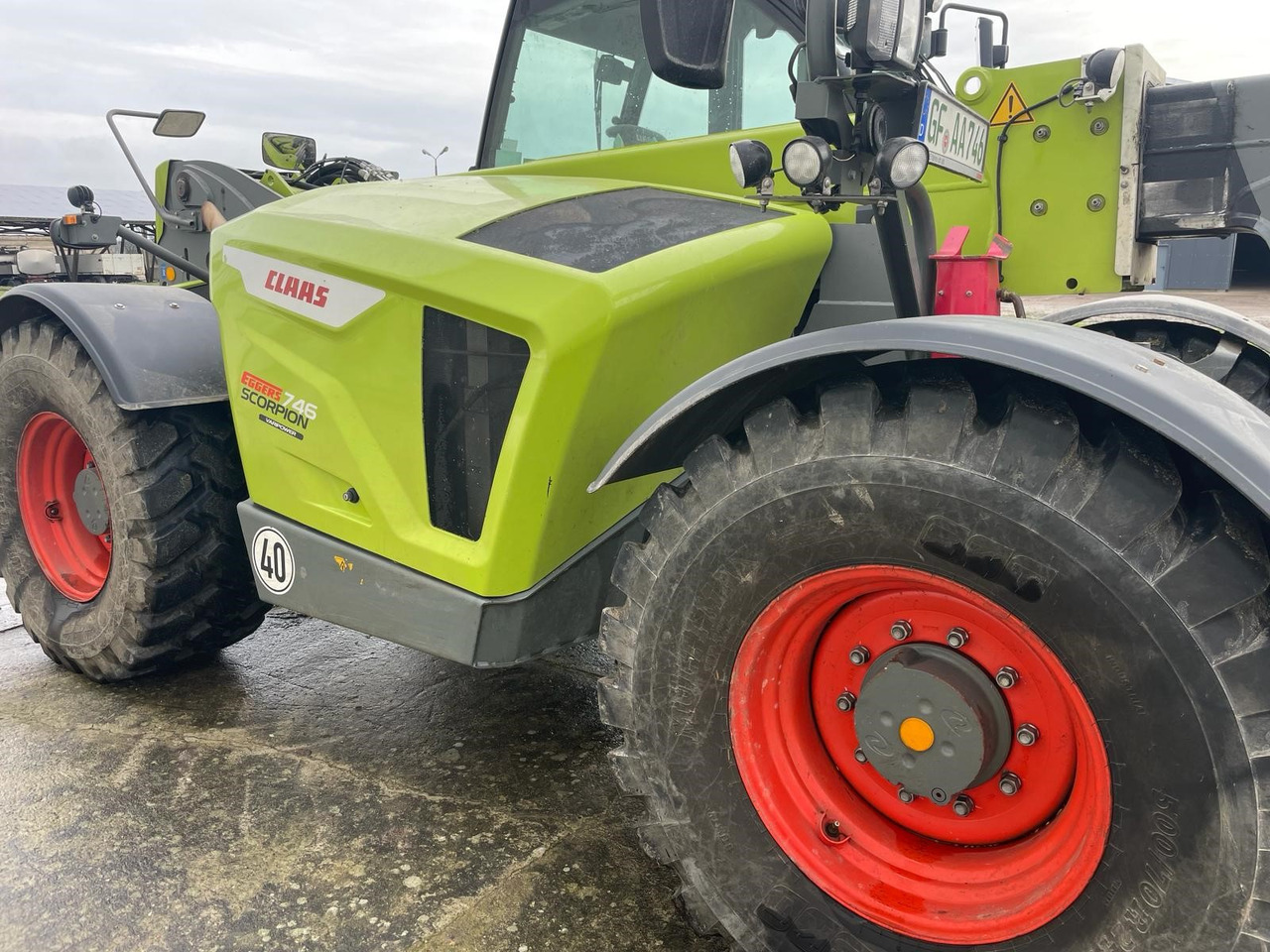 Cargadora Claas Scorpion 746 Variopower: foto 12