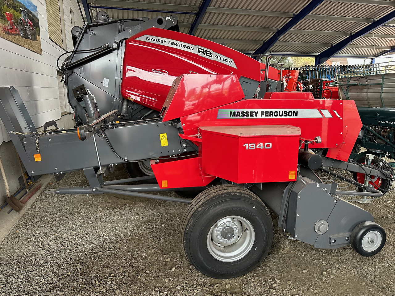 Massey Ferguson Hochdruckpresse 1840 - Encintadora de pacas: foto 5 Massey Ferguson Hochdruckpresse 1840 - Encintadora de pacas: foto 5