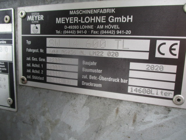 Meyer-Lohne Rekordia Pumptankwagen - Maquinaria para fertilización: foto 3 Meyer-Lohne Rekordia Pumptankwagen - Maquinaria para fertilización: foto 3