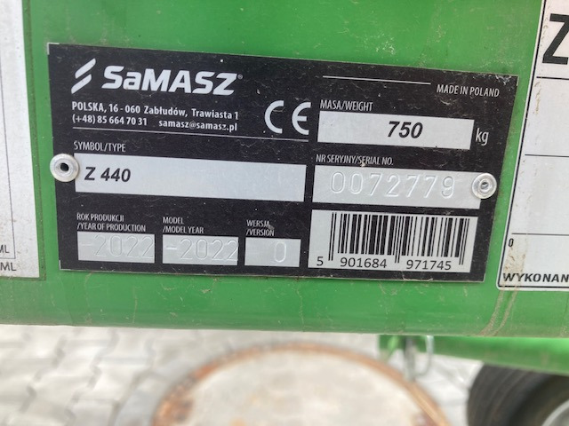 Saphir Samasz Z-440 - Henificadora: foto 2 Saphir Samasz Z-440 - Henificadora: foto 2