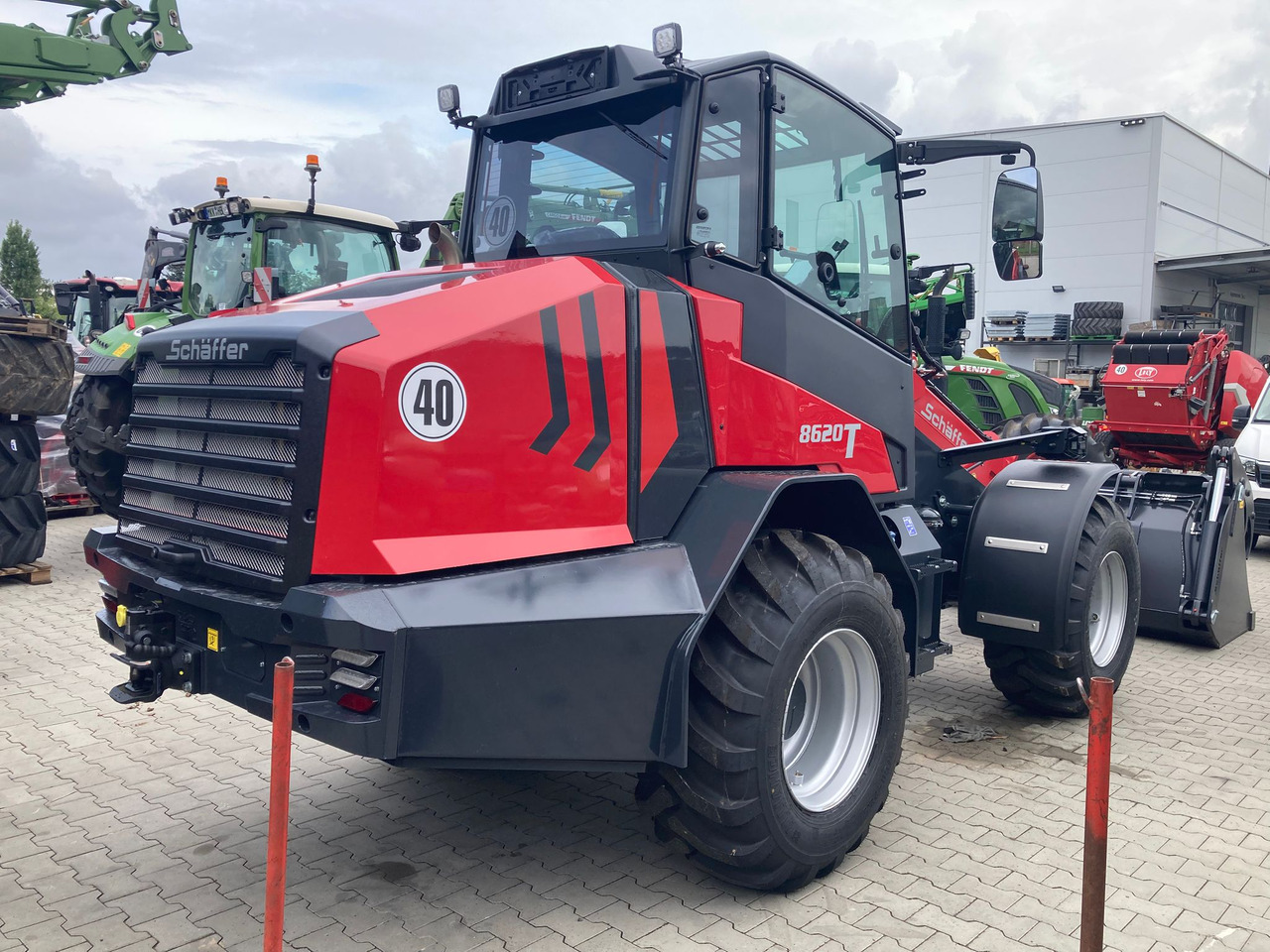 Schäffer Teleradlader Typ 8620 T-3 - Cargadora: foto 5 Schäffer Teleradlader Typ 8620 T-3 - Cargadora: foto 5