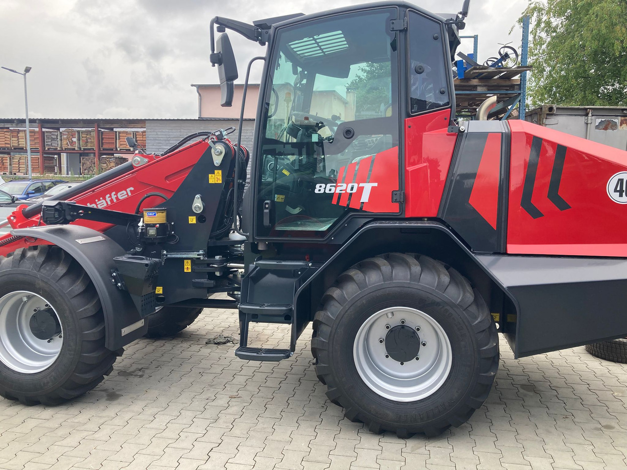 Schäffer Teleradlader Typ 8620 T-3 - Cargadora: foto 1 Schäffer Teleradlader Typ 8620 T-3 - Cargadora: foto 1