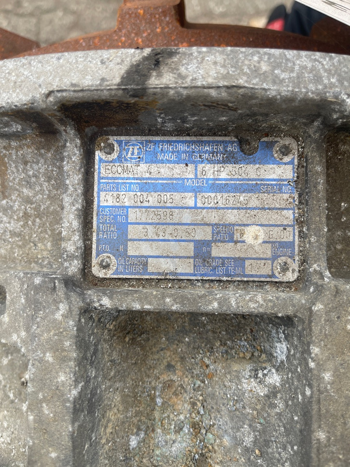 SCANIA 6HP504C - Caja de cambios para Camión: foto 2 SCANIA 6HP504C - Caja de cambios para Camión: foto 2