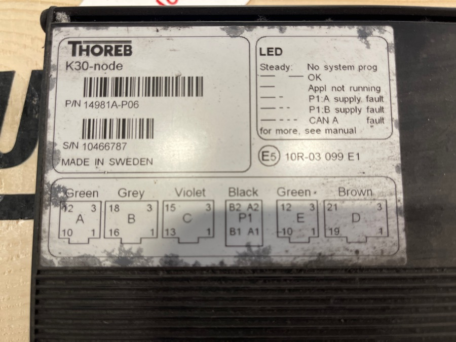 THOREB K30-NODE - Sistema eléctrico para Camión: foto 2 THOREB K30-NODE - Sistema eléctrico para Camión: foto 2