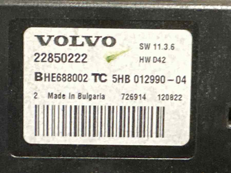 VOLVO ECU HEATING 22850222 - Sistema eléctrico para Camión: foto 3 VOLVO ECU HEATING 22850222 - Sistema eléctrico para Camión: foto 3