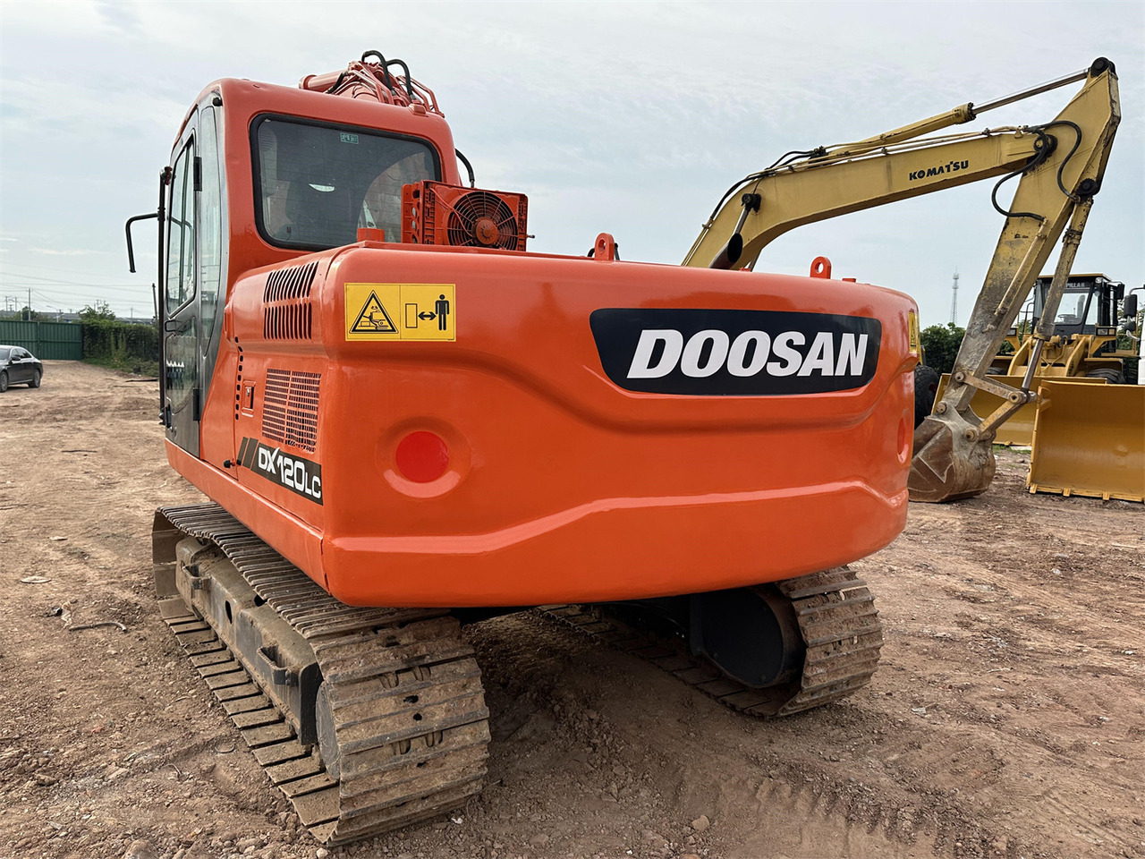 DOOSAN DX120 - Excavadora de cadenas: foto 5 DOOSAN DX120 - Excavadora de cadenas: foto 5