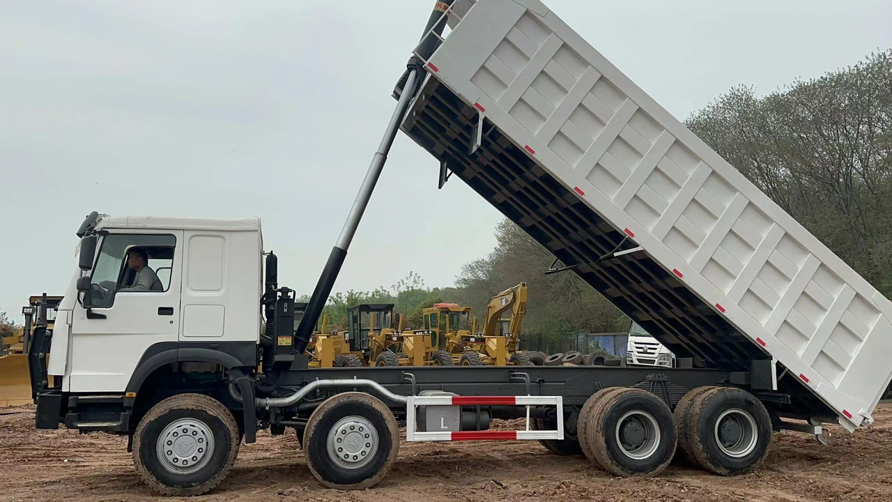 Camión volquete SINOTRUK HOWO 371 with Bumper: foto 8