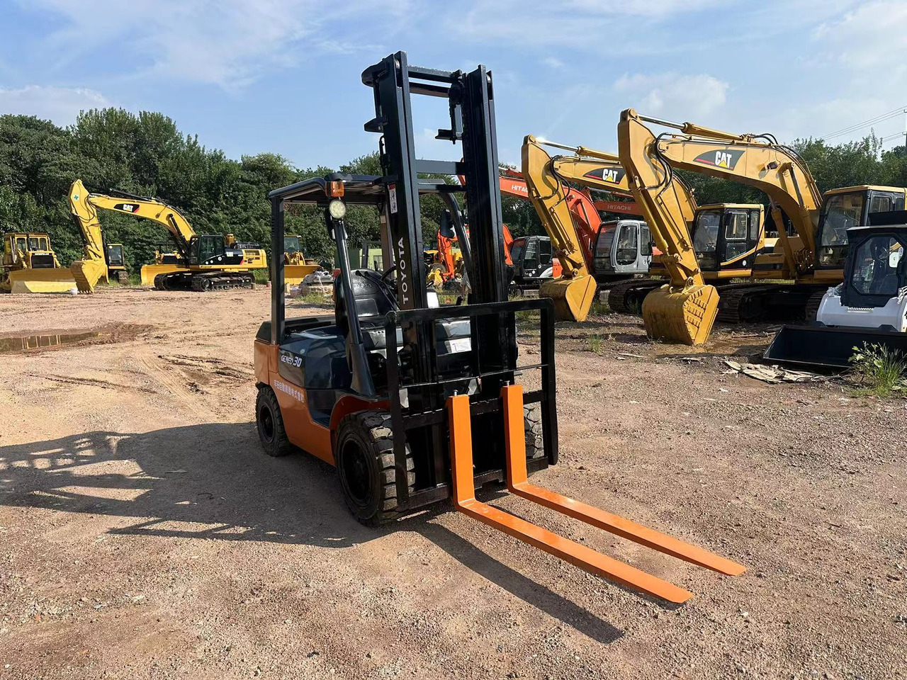 TOYOTA GENEO30 forklift - Carretilla elevadora diésel: foto 3 TOYOTA GENEO30 forklift - Carretilla elevadora diésel: foto 3