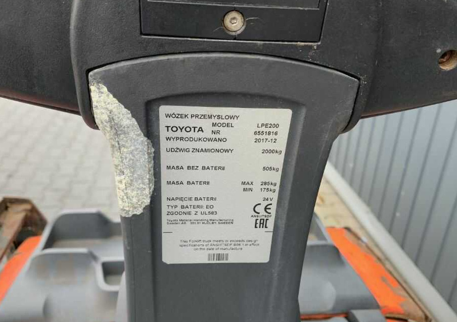 BT LPE200 - Transpaleta: foto 4 BT LPE200 - Transpaleta: foto 4