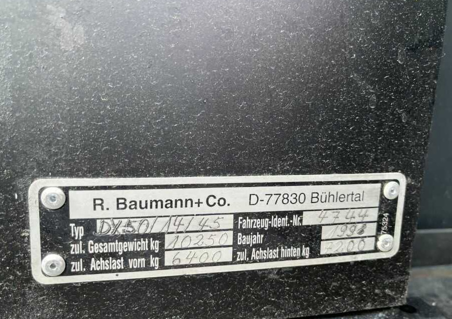 Baumann DX 50/14/45 - Carretilla de carga lateral: foto 5 Baumann DX 50/14/45 - Carretilla de carga lateral: foto 5