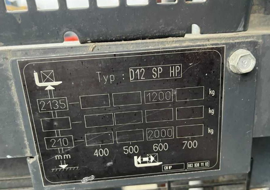 Linde D12HPSP - Apilador: foto 1 Linde D12HPSP - Apilador: foto 1