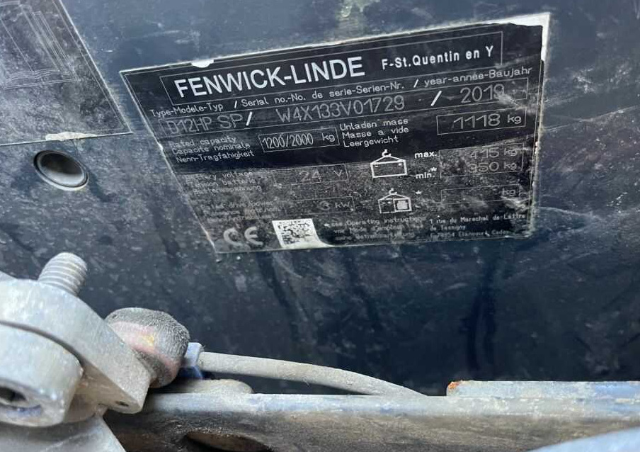 Linde D12HPSP - Apilador: foto 2 Linde D12HPSP - Apilador: foto 2