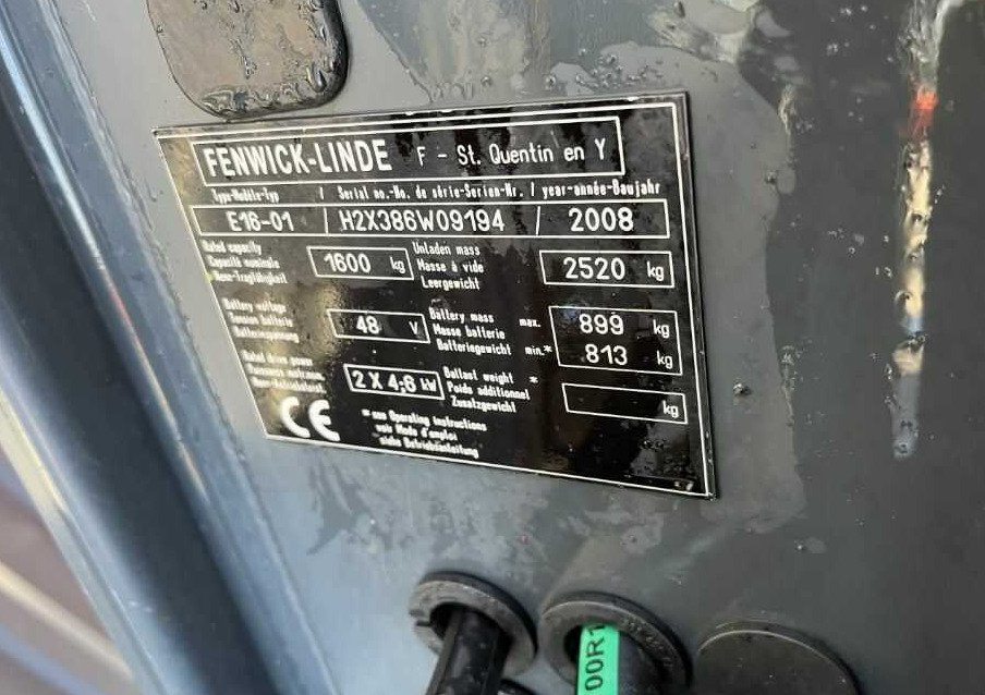 Linde E16-01 - Carretilla elevadora eléctrica: foto 4 Linde E16-01 - Carretilla elevadora eléctrica: foto 4