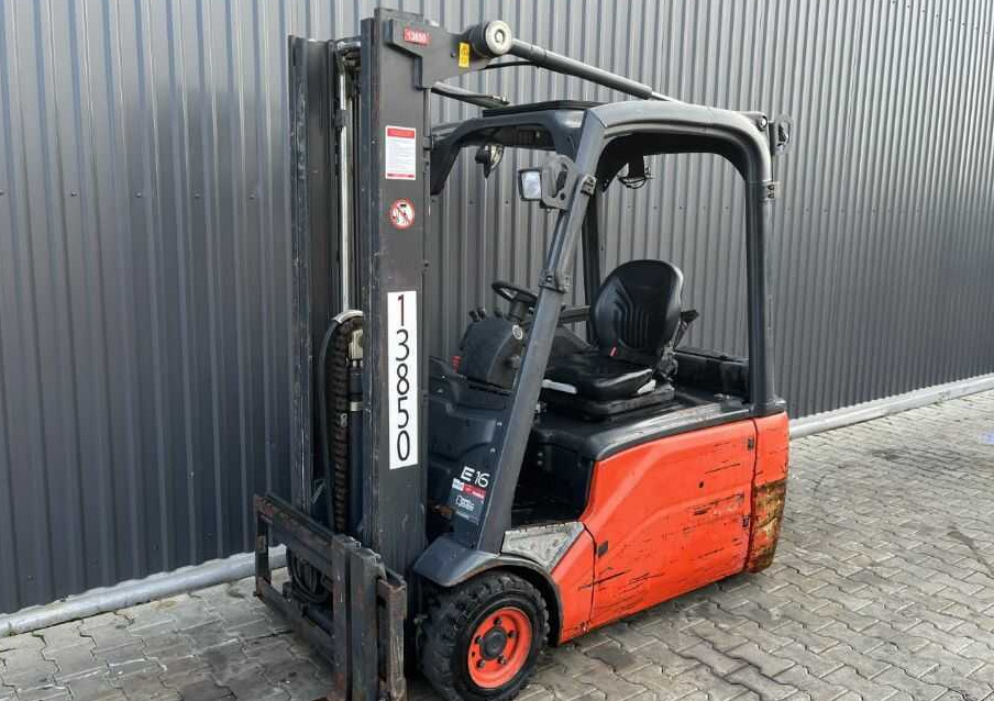 Linde E16L-02 - Carretilla elevadora eléctrica: foto 1 Linde E16L-02 - Carretilla elevadora eléctrica: foto 1