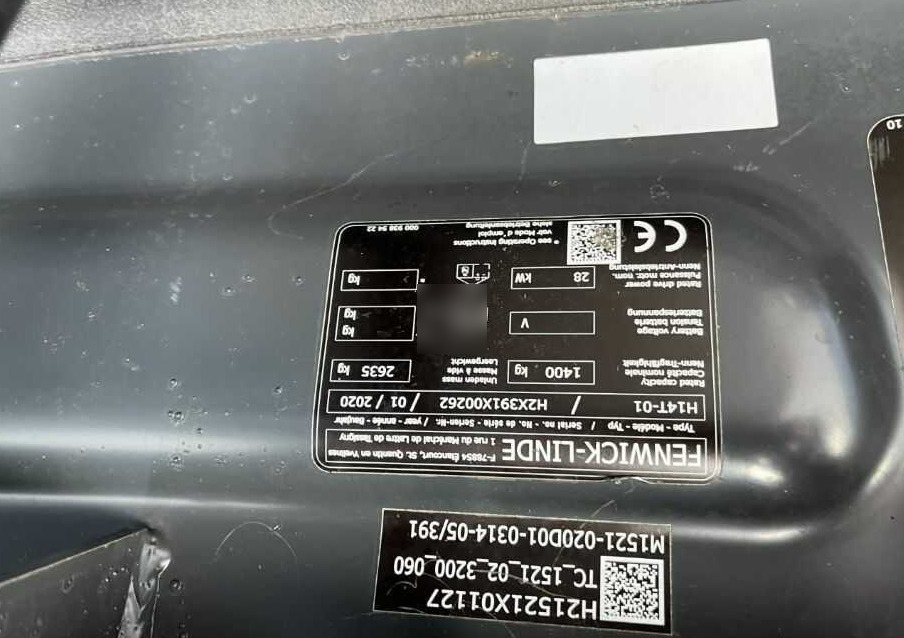 Linde H14T-01 - Carretilla elevadora de gas: foto 4 Linde H14T-01 - Carretilla elevadora de gas: foto 4