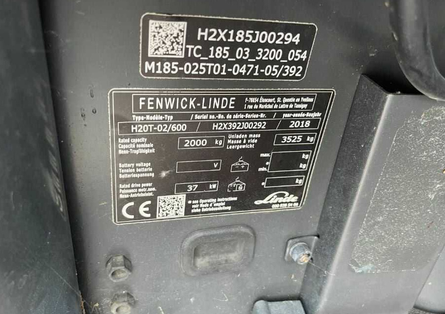 Linde H20T-02/600 - Carretilla elevadora de gas: foto 4 Linde H20T-02/600 - Carretilla elevadora de gas: foto 4