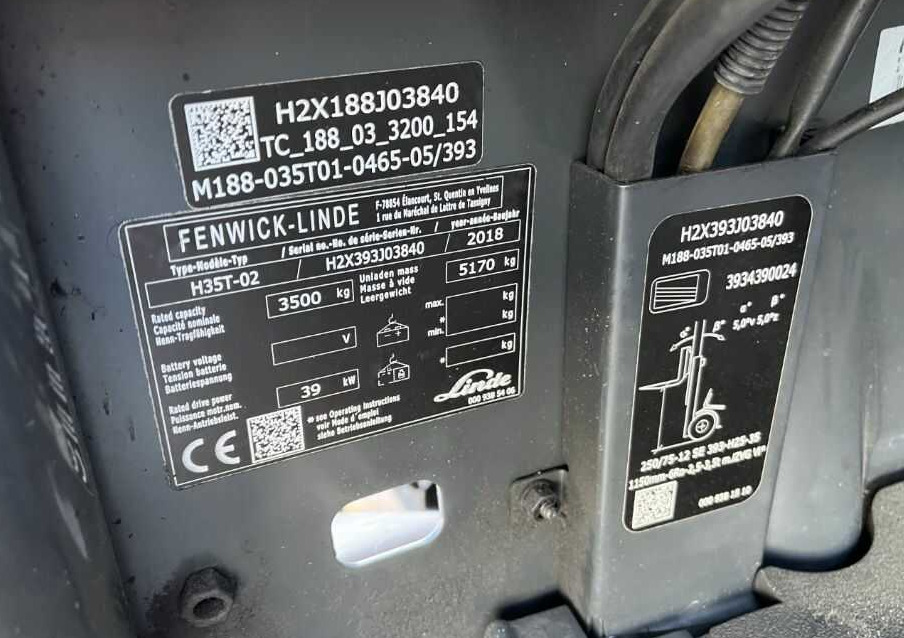 Linde H35T_02 - Carretilla elevadora de gas: foto 4 Linde H35T_02 - Carretilla elevadora de gas: foto 4