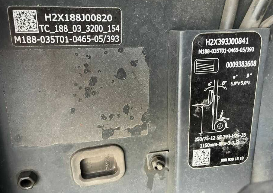 Linde H35T-02 - Carretilla elevadora de gas: foto 4 Linde H35T-02 - Carretilla elevadora de gas: foto 4