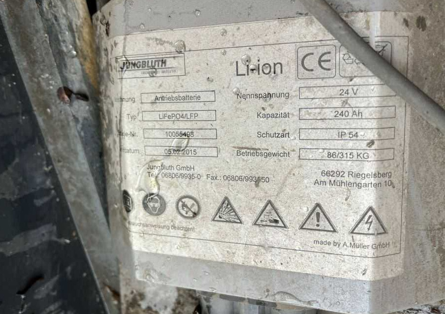 Apilador Linde L12AP: foto 9